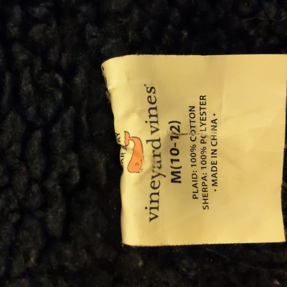 Girl's M (10-12) Vineyard Vines Reversible Vest - Picture 6 of 7